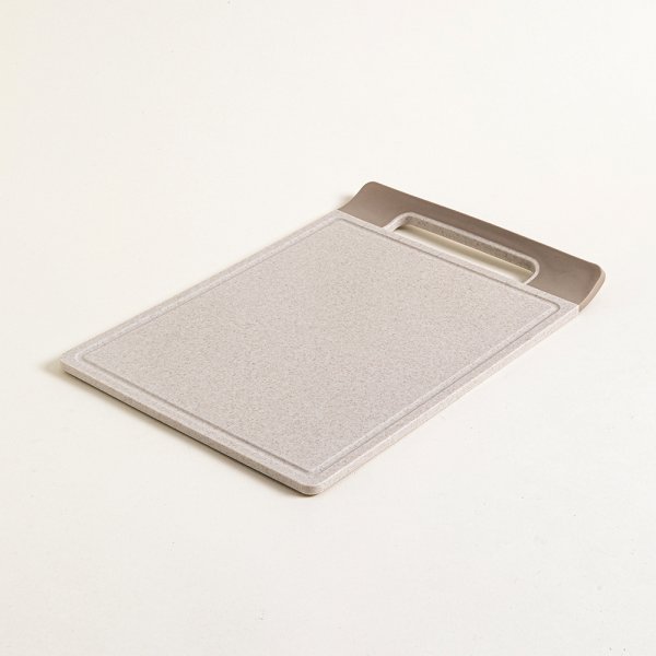 TABLA PARA PICAR FIBRA DE TRIGO BEIGE RECTANGULAR 37X25X0.7CM — imagen 1