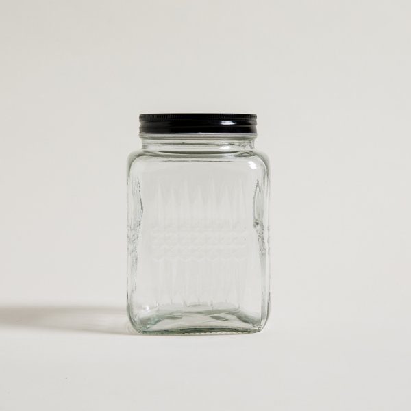 FRASCO TRAMADO CUADRADO 1300 ML — imagen 1