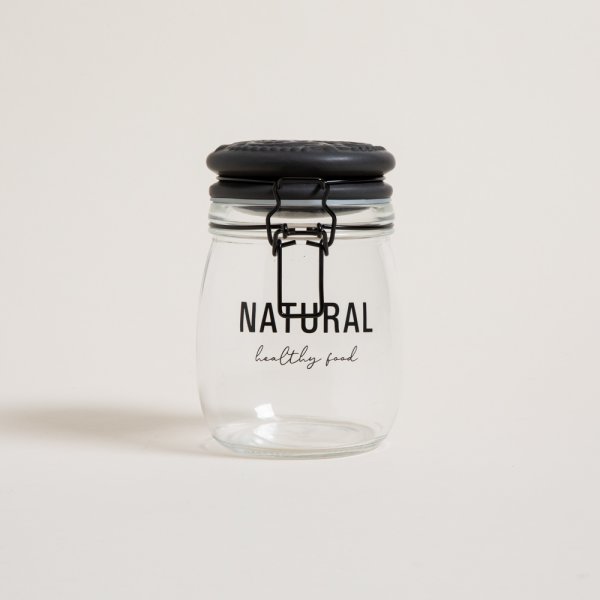 FRASCO REDONDO HERMETICO NATURAL 750 ML — imagen 1