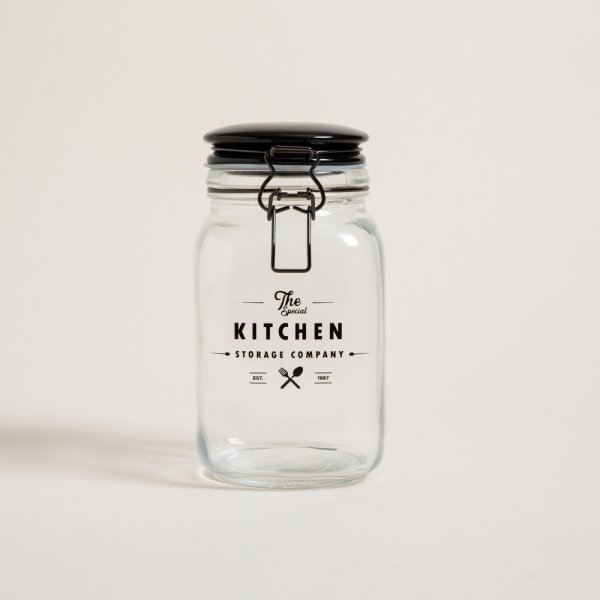 FRASCO CUADRADO HERMETICO STORAGE COMPANY 1500 ML — imagen 1