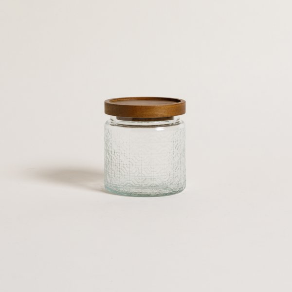 FRASCO REDONDO TOLEDO TAPA ACACIA 500 ML — imagen 1
