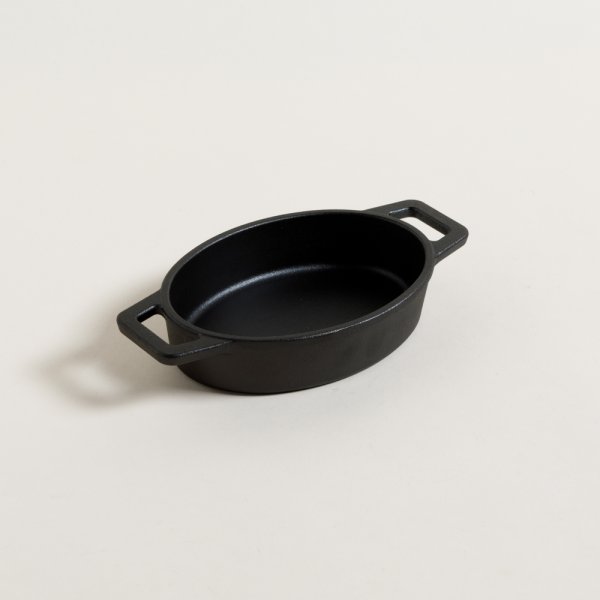 FUENTE OVAL FUNDICION 17X12 CM — imagen 1