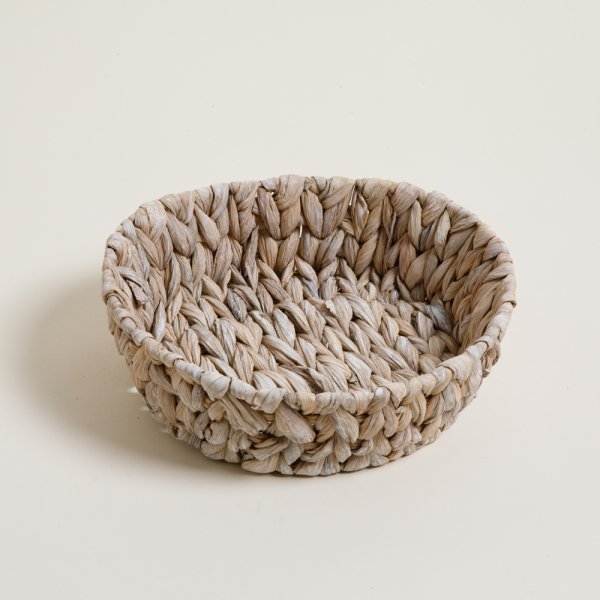 CESTO REDONDO BANGKOK WHITE 23 X 7 CM — imagen 1