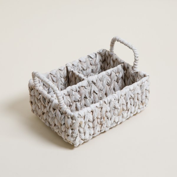 ORGANIZADOR RECTANGULAR BANGKOK WHITE 27 X 20 X 15 CM — imagen 1