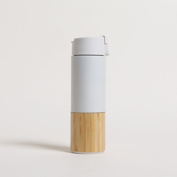 BOTELLA ACERO TERMICA BERLIN WHITE 400 ML — imagen 1