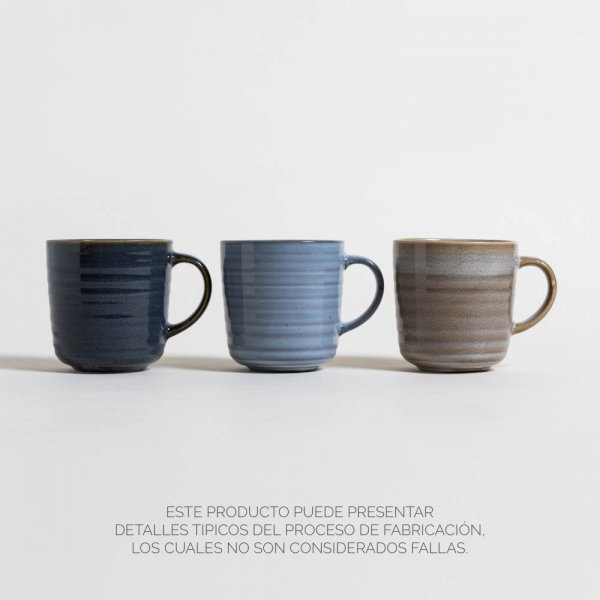 MUG BAHU COLORES SURTIDOS 414 ML