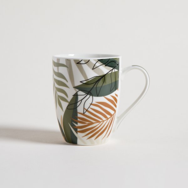 MUG DE PORCELANA NATURE GREEN 340 ML — imagen 1