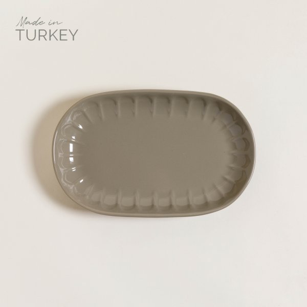 BANDEJA EFESO GREY 30X19 CM