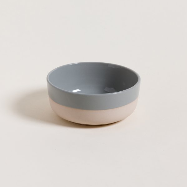 BOWL TOSCANA GRIS BASE BEIGE 16 CM