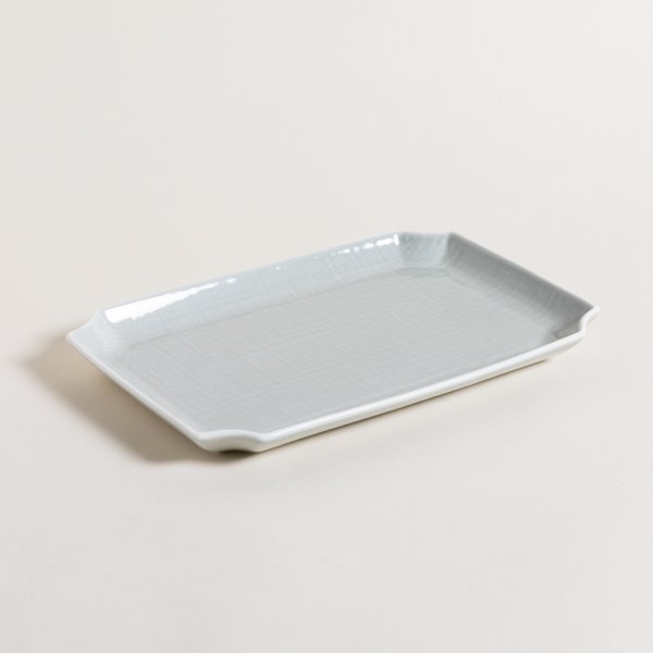 BANDEJA RECTANGULAR DE PORCELANA SUNDERLAND 34X22,5 CM