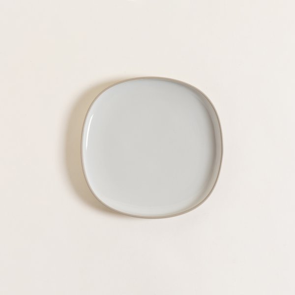 PLATO DE POSTRE BUDAPEST GREY 21 CM