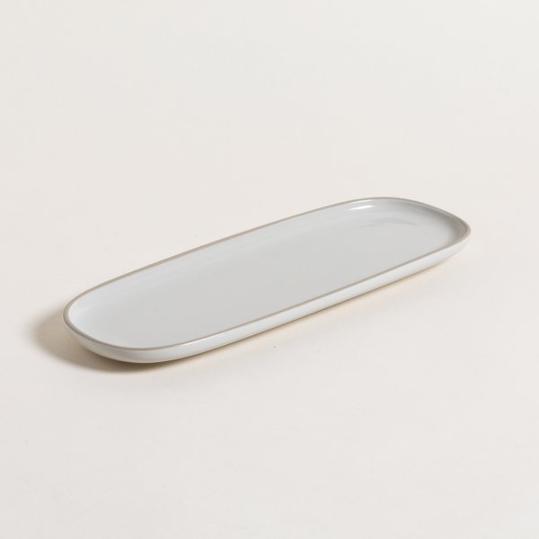BANDEJA ALARGADA BUDAPEST GREY 31X11 CM