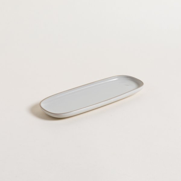 BANDEJA ALARGADA BUDAPEST GREY 26X9 CM