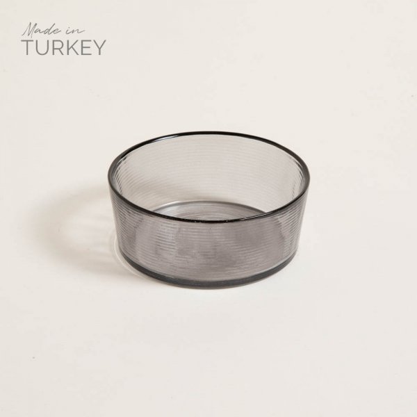 BOWL RECTO DE VIDRIO ARES 12 CM
