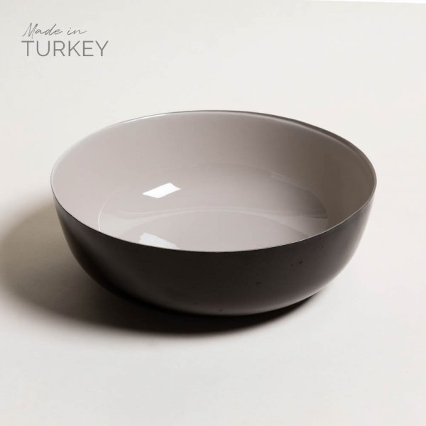 BOWL VIDRIO BLACK SEA 27 CM
