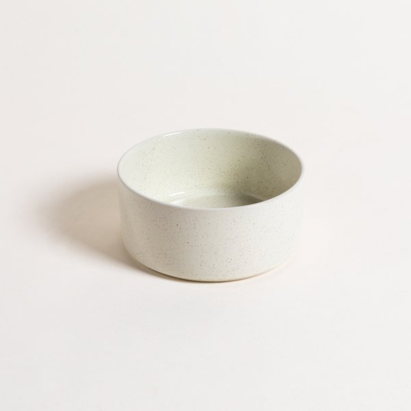 BOWL DE CERAMICA PUNTITOS CREAM 15,5 CM