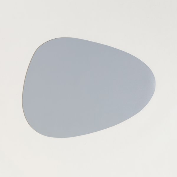 INDIVIDUAL AMORFO TRENTO GRIS CLARO 31X40 CM
