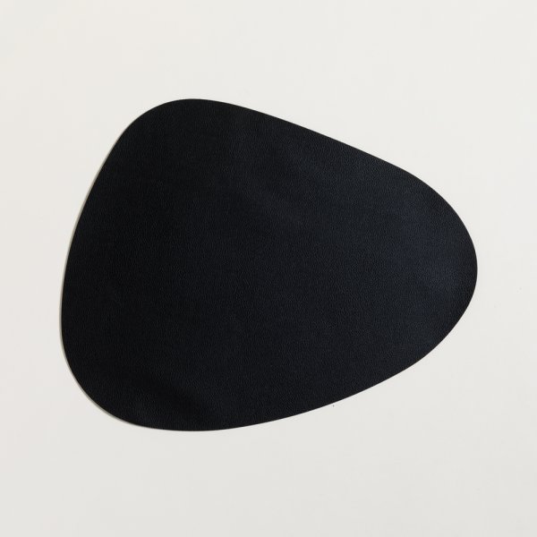 INDIVIDUAL AMORFO SICILIA NEGRO 42X35 CM