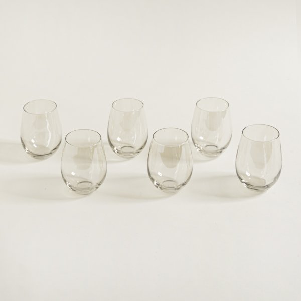 SET X 6 VASOS BOMBEE COLOR CHAMPAGNE 500 ML