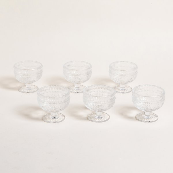 SET X 6 COMPOTERAS SUNFLOWER 320 ML — imagen 1