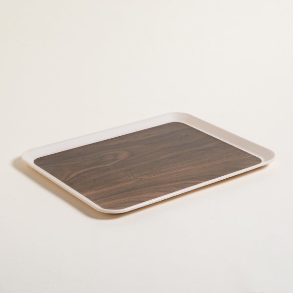 BANDEJA RECTANGULAR FIBRA DE BAMBOO PRUNUS 38,5X29 CM