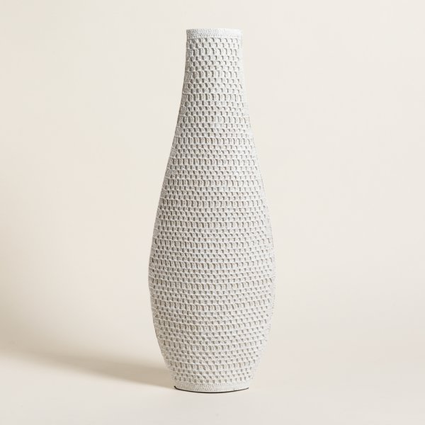 FLORERO CROCH 11X7X56,5 CM — imagen 1