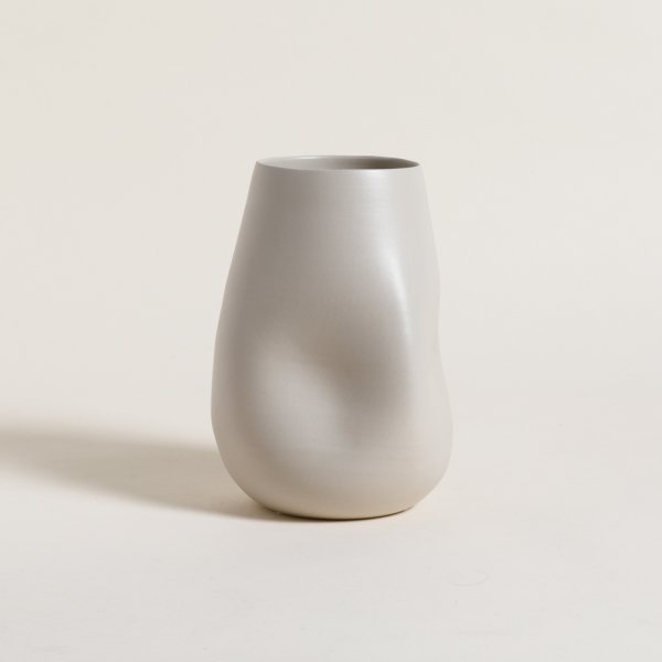 VASIJA DENTED CREAM 18X18X24 CM — imagen 1