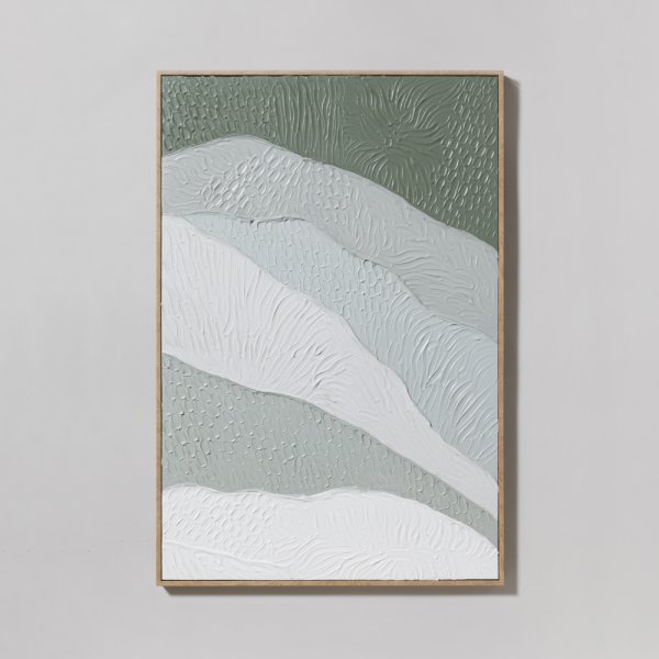 CUADRO GARDEN GREEN 62X92 CM