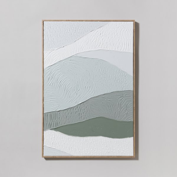 CUADRO GARDEN GREY 62X92 CM