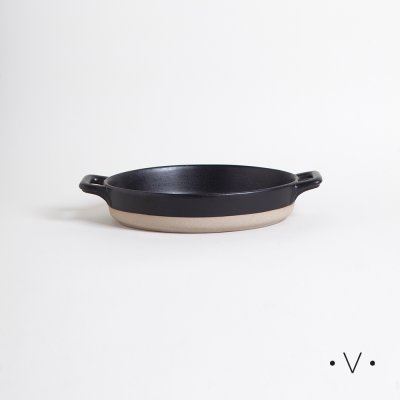 FUENTE OVALADA PARA HORNO 24X20 CM *VASSA