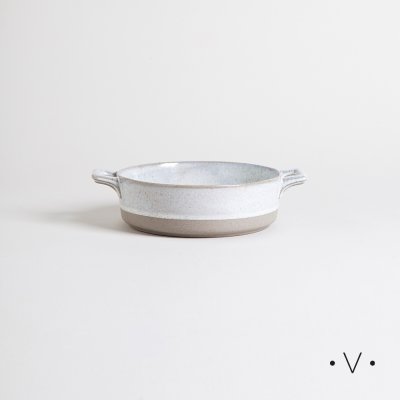 FUENTE REDONDA PARA HORNO CREAM 18 CM *VASSA