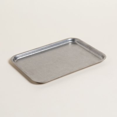 BANDEJA RECTANGULAR RETRO STEEL 25X18 CM