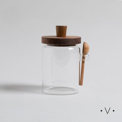 FRASCO DE BOROSILICATO MÁLAGA LISO 600 ML *VASSA