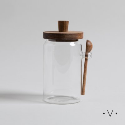 FRASCO DE BOROSILICATO MÁLAGA LISO 800 ML *VASSA