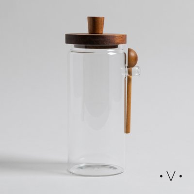 FRASCO DE BOROSILICATO MÁLAGA LISO 1100 ML *VASSA