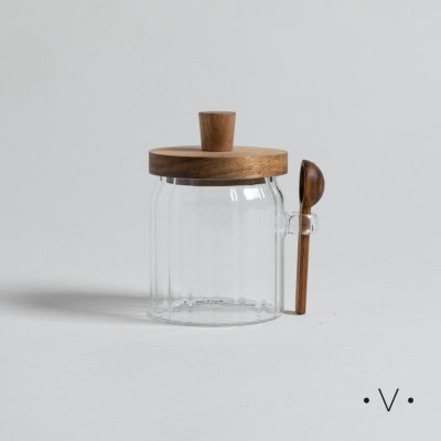 FRASCO DE BOROSILICATO MÁLAGA RAYAS 500 ML *VASSA