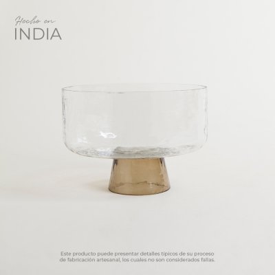 BOWL CON BASE CHANDNI 16X23 CM