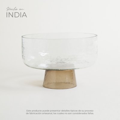 BOWL CON BASE CHANDNI 18X27 CM
