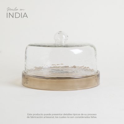 CAMPANA CON BASE CHANDNI 28,5 CM