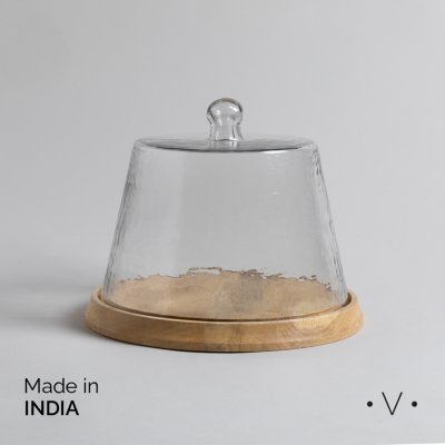 CAMPANA RECTA CON BASE ROURKELA 20X25 CM *VASSA