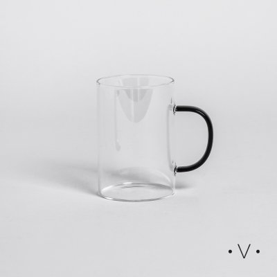 MUG DE BOROSILICATO REDONDO ICON 290 ML *VASSA