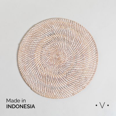CENTRO DE MESA REDONDO KENDARI 35 CM *VASSA
