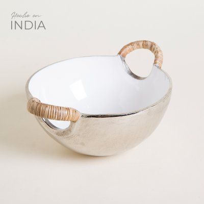 BOWL REDONDO LATUR WHITE 24X31 CM