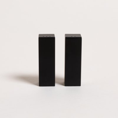 SET DE SALERO Y PIMENTERO DE ACERO INOXIDABLE BLACK