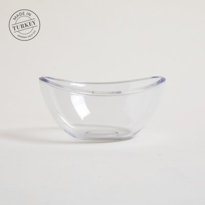 BOWL ACRILICO GLA GLAS TRANSPARENTE 550 ML