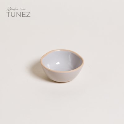 BOWL MONASTIR NEO GRIS BORDE NATURAL 11 CM