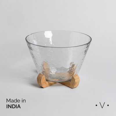 BOWL CONICO CON BASE ROURKELA 3000 ML *VASSA