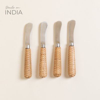 SET X 4 UNTADORES MAIHAR BRAIDED SATINADO 14 CM
