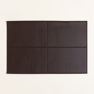 INDIVIDUAL RECTANGULAR ASIUT MARRON 30X45 CM
