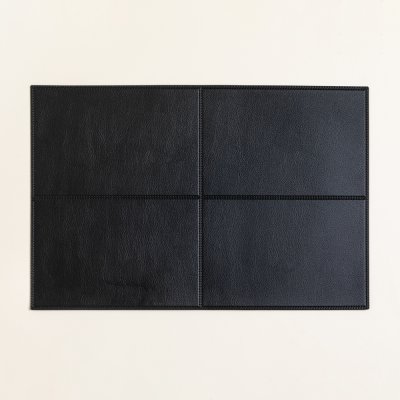 INDIVIDUAL RECTANGULAR ASIUT GRIS OSCURO 30X45 CM